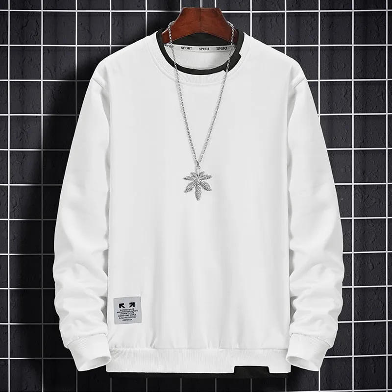 Spring Men Hoodies Sweatshirts Long Sleeve Tops Solid Casual Pullover Mens Sweatshirt Brand Coats Autumn Outerwear Hip Hop C39