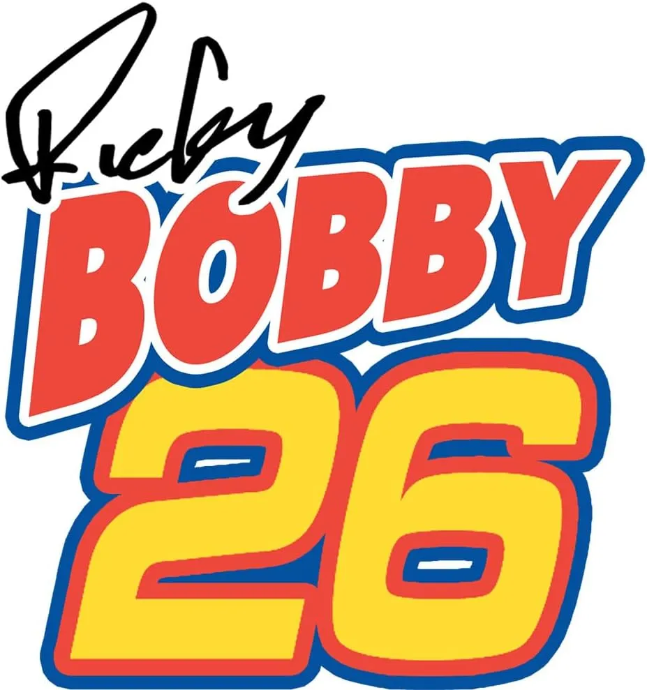 Talladega Nights Ricky Bobby Best There is Front & Back Print Mens White Short Sleeve T Shirt Graphic Tee