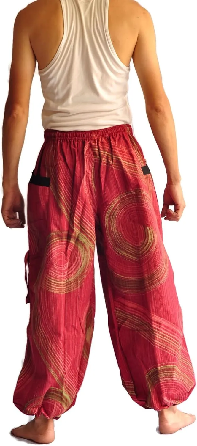 Thai Pants, Hakama Pants, Harem Pants Men, Thai Fisherman Pants, Japanese Pants, Harem Pants