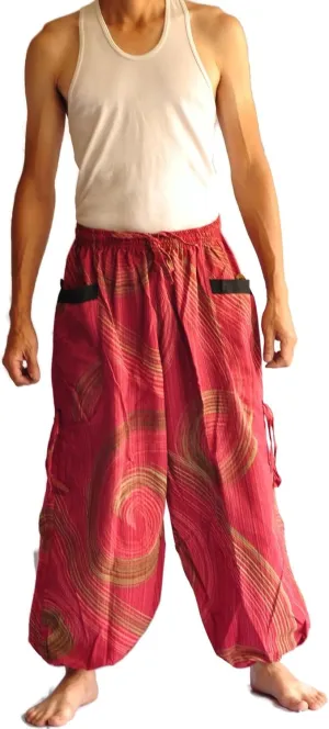 Thai Pants, Hakama Pants, Harem Pants Men, Thai Fisherman Pants, Japanese Pants, Harem Pants