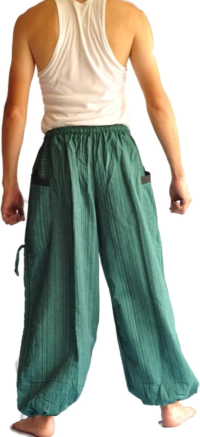 Thai Pants, Hakama Pants, Harem Pants Men, Thai Fisherman Pants, Japanese Pants, Harem Pants