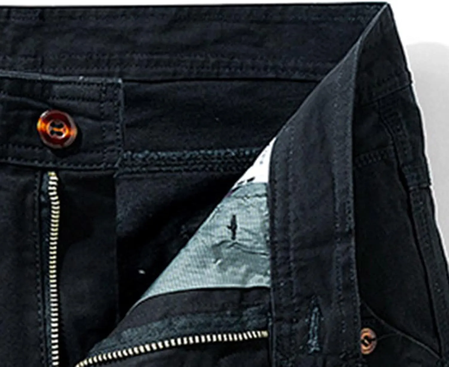 tuduoms Men's Slim-Fit Comfort Stretch Cargo Short Chino Ripstop Work Shorts Trousers Lightweight Multi Pockets Casual Short