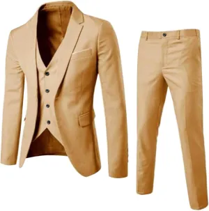 Tuxedo for Men 3 Suit Business Wedding Party Jacket Vest & Pants Coat Mens Tuxedo Tuxedo for Men MenS Tuxedo for