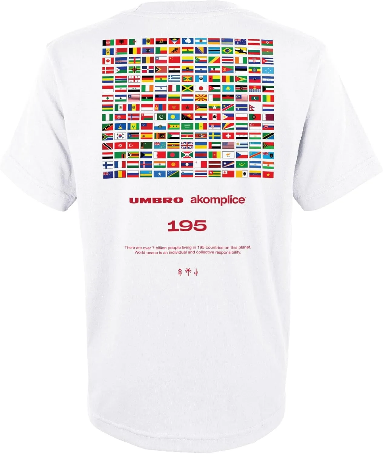 Umbro X Akomplice World Peace Short Sleeve Tee