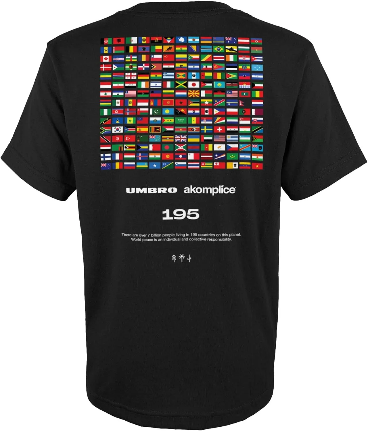 Umbro X Akomplice World Peace Short Sleeve Tee