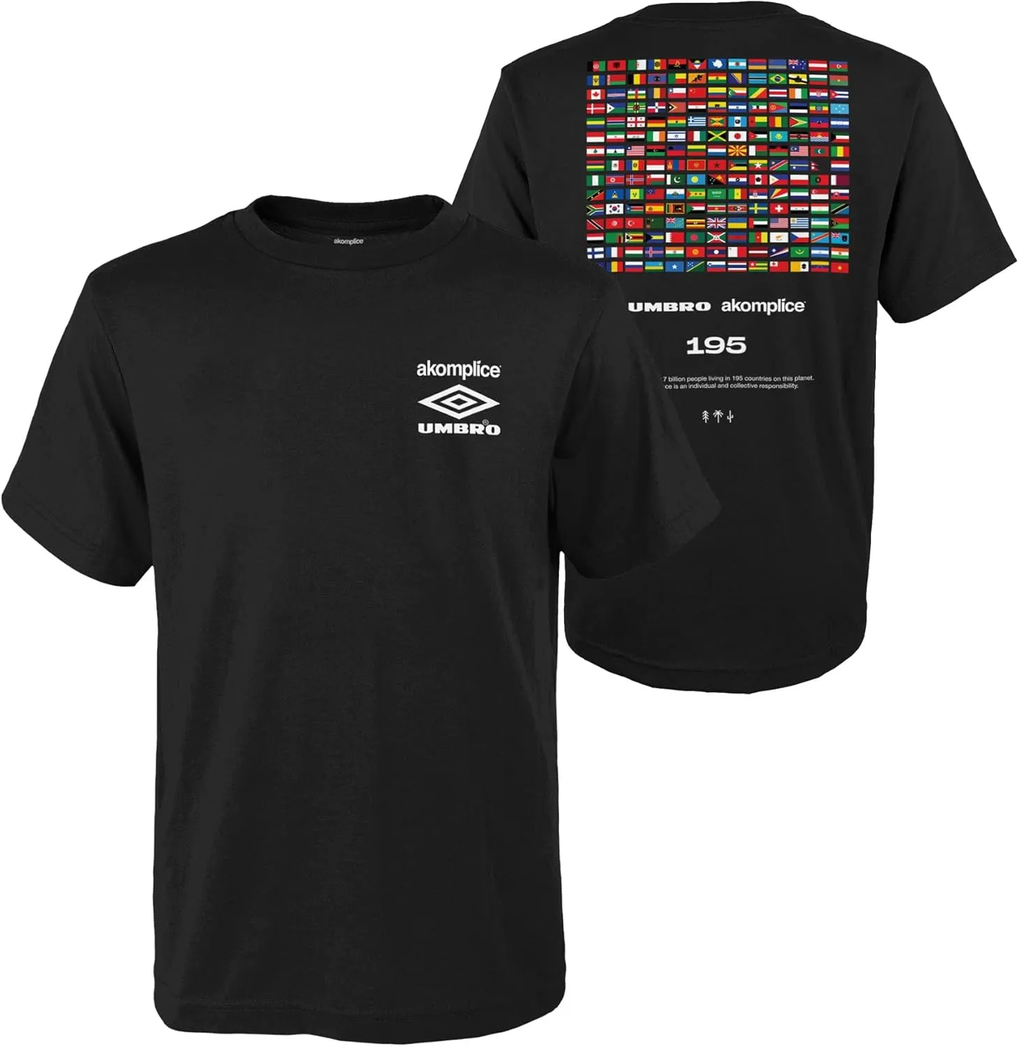 Umbro X Akomplice World Peace Short Sleeve Tee