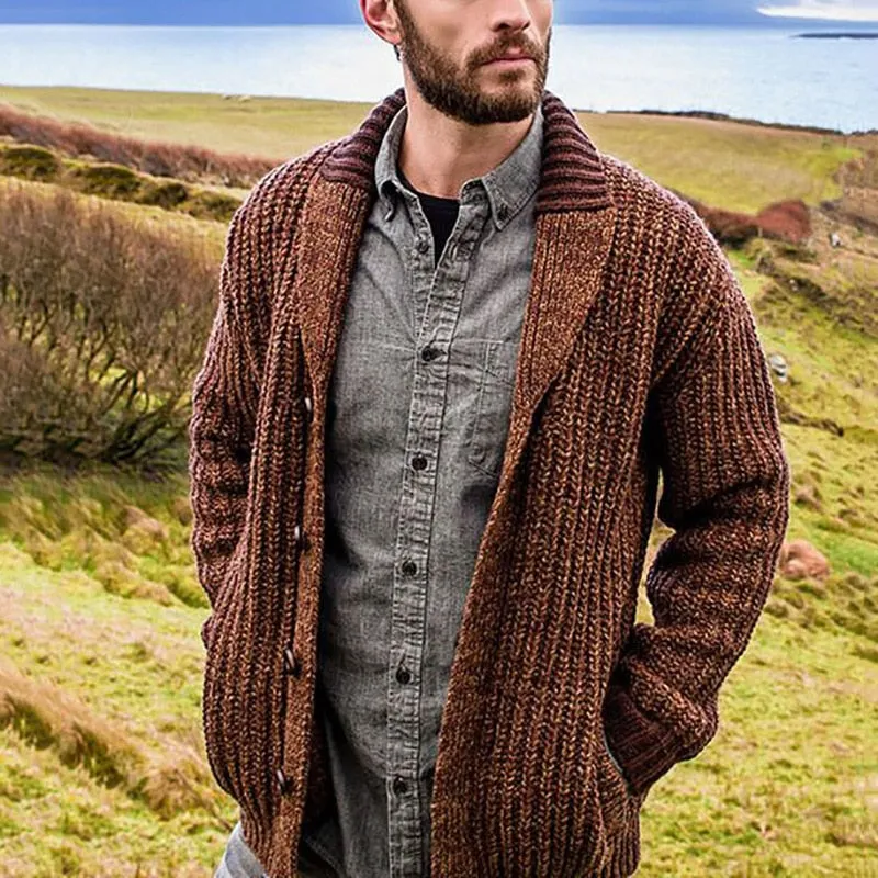 West Louis Spring Loose Solid Knit Cardigan