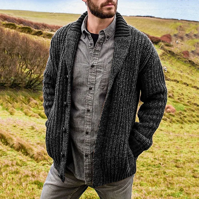 West Louis Spring Loose Solid Knit Cardigan