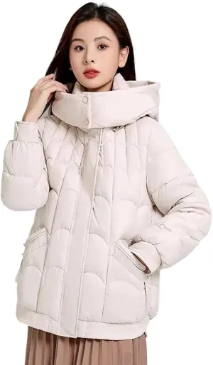 Winter Jacket Women Down Cotton Jacket Parkas Female Korean Loose Hooded Warm Cotton-Padded Coat Short Outwear