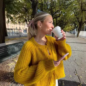 Women Trendy Casual Open Front Long Sleeve Chunky Knit Cardigans Sweaters Coquette Y2K Cute Outerwear Aesthetic Jacket