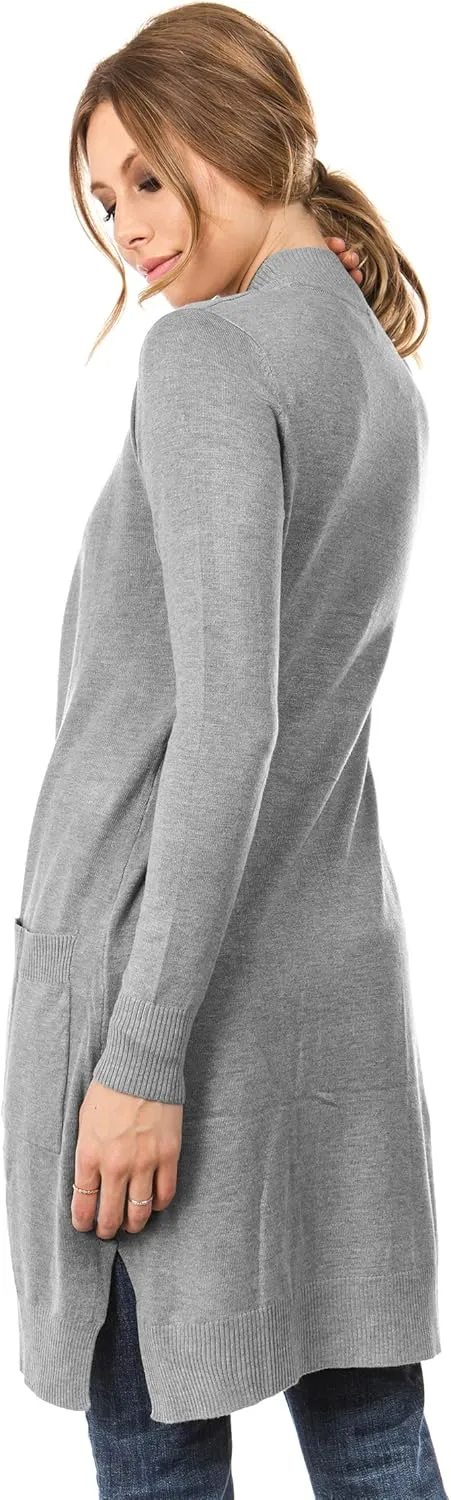 Women's Long Sleeve Sweater Duster Cardigan