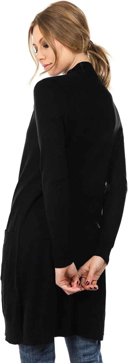 Women's Long Sleeve Sweater Duster Cardigan