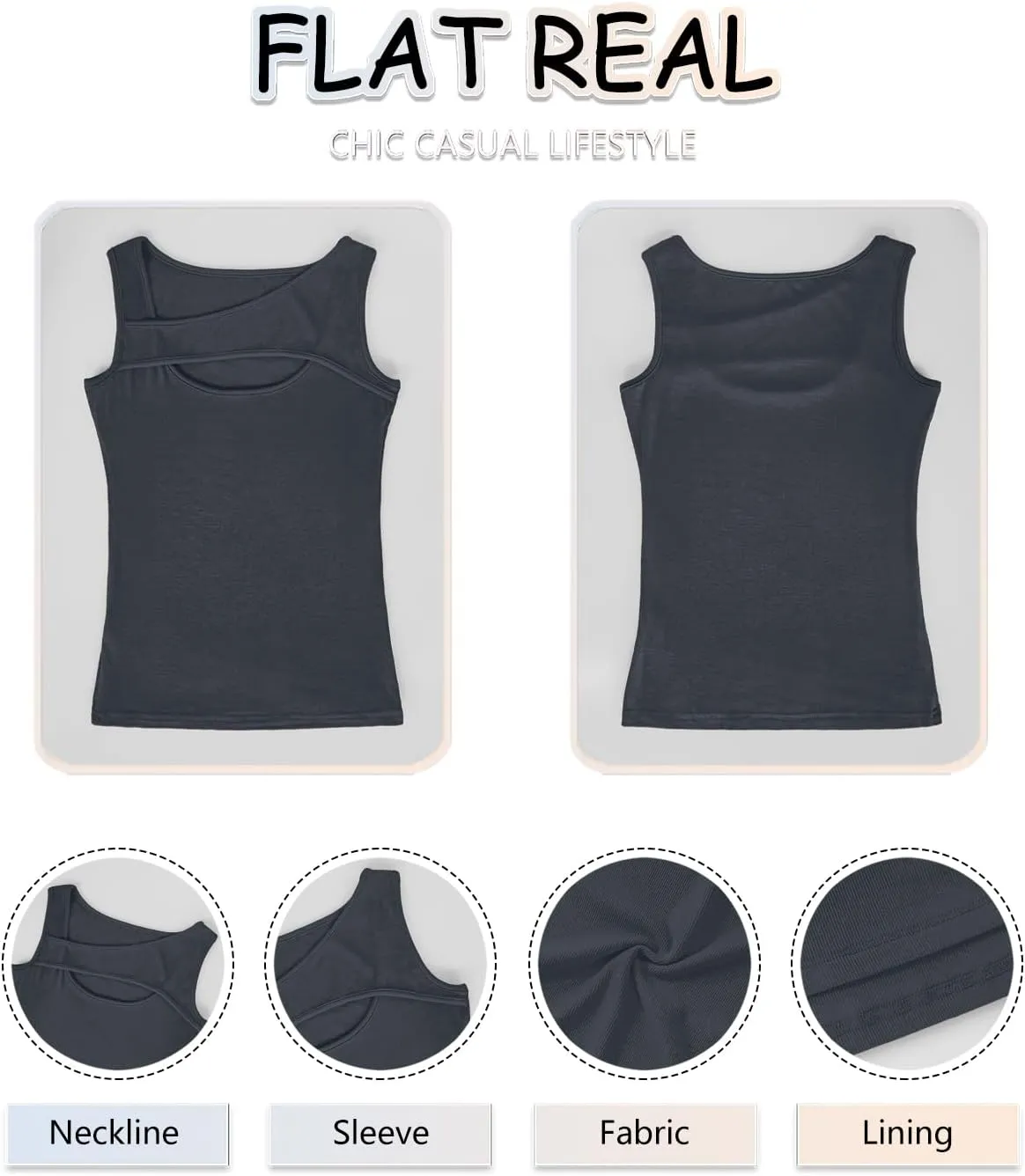 Womens Summer Tank Tops Cut Out Front Ribbed Fitted Sexy Casual Sleeveless Shirts