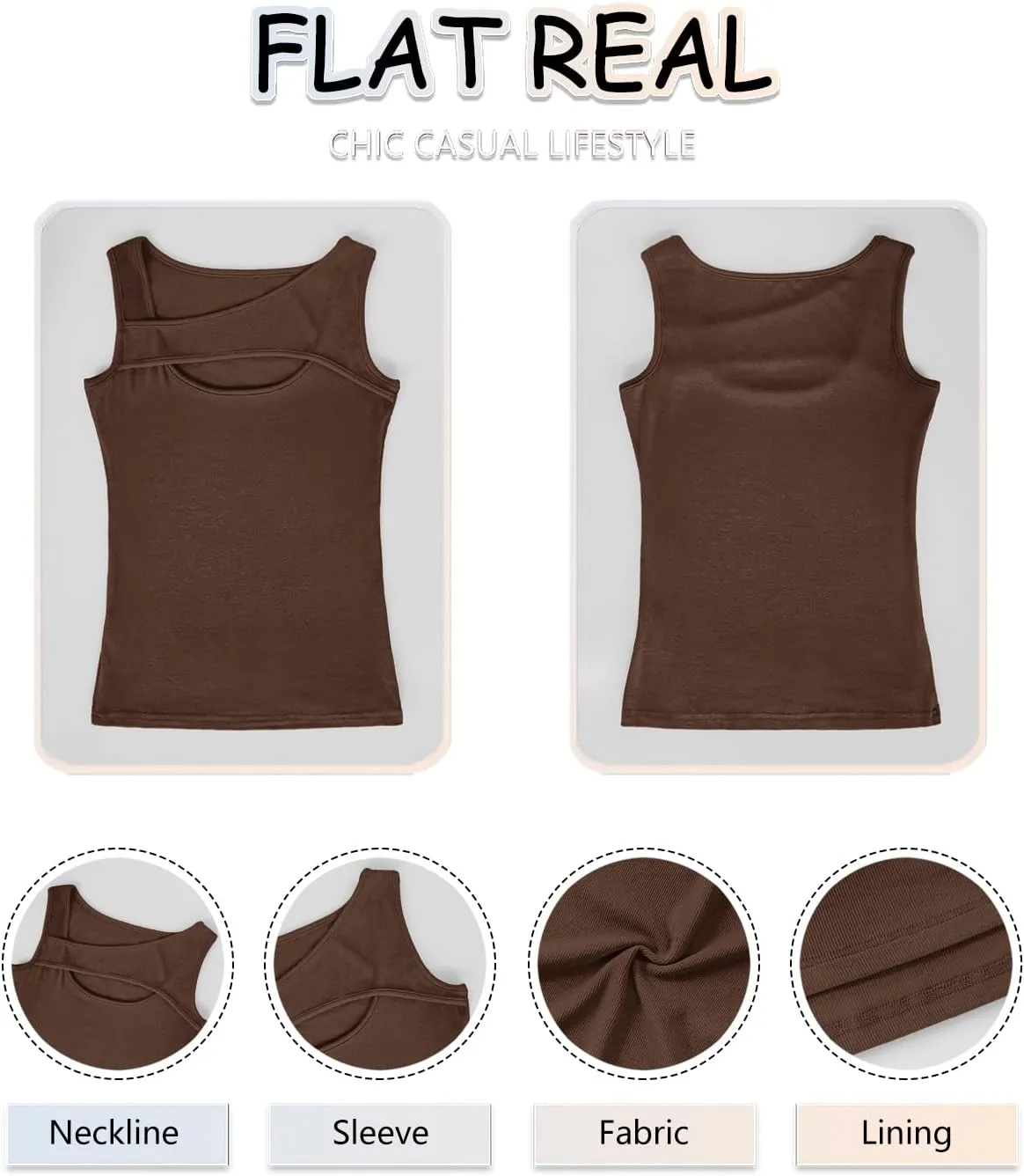 Womens Summer Tank Tops Cut Out Front Ribbed Fitted Sexy Casual Sleeveless Shirts