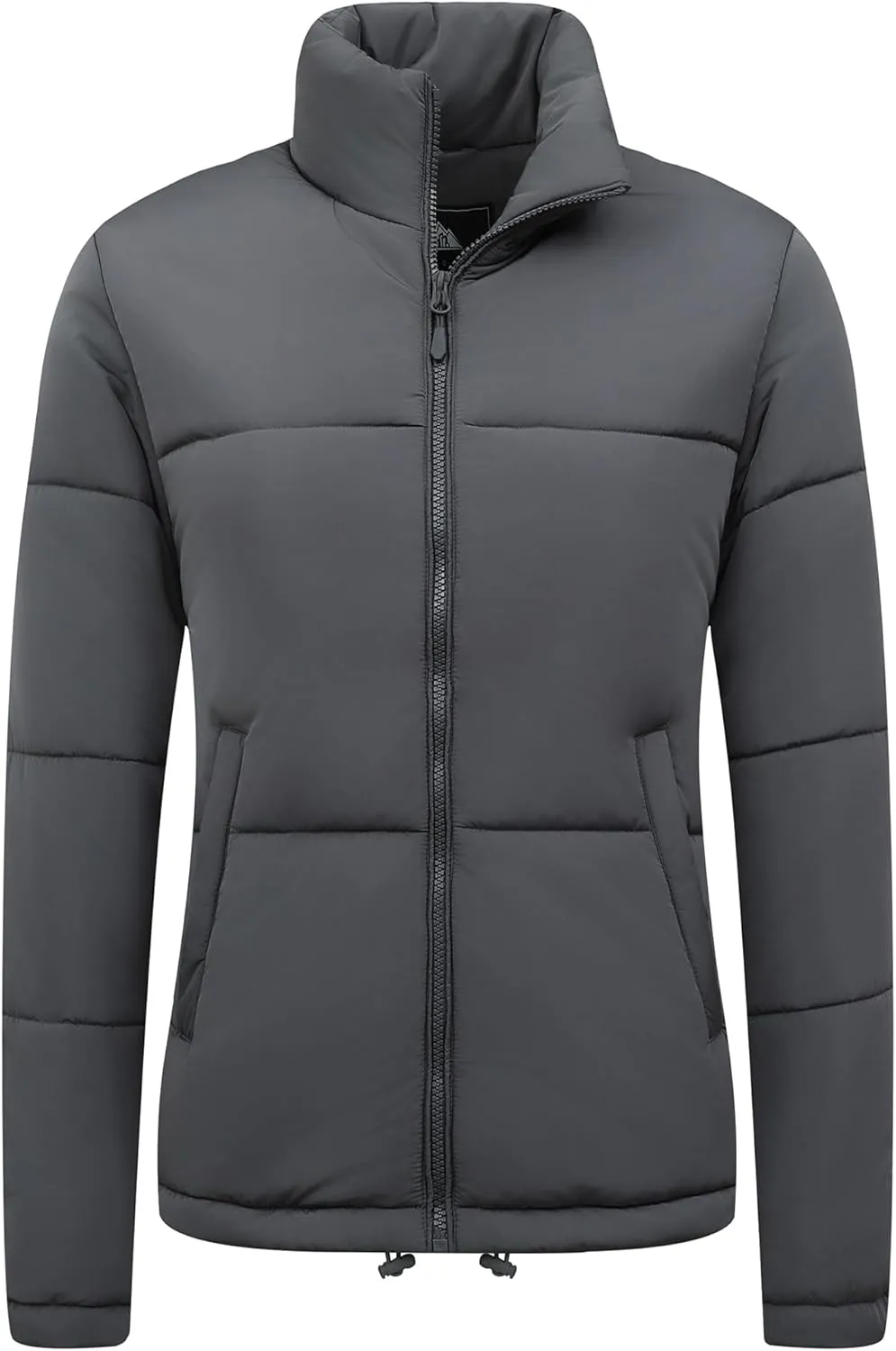 Women's Warm Winter Coat Waterproof Puffer Jacket Full-Zip Lightweight Winter Jacket