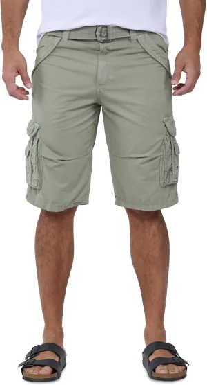 X RAY Mens Cargo Shorts Camo & Solid Colors 12.5" Inseam Knee Length Classic Fit Multi Pocket (Big and Tall Shorts for Men)